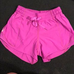 Lululemon hot pink shorts
